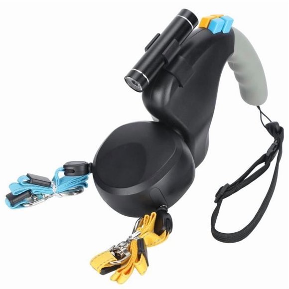Dog Leash - SHIPENOPHY - Double Head - Luminous - Reflective - Ergonomic