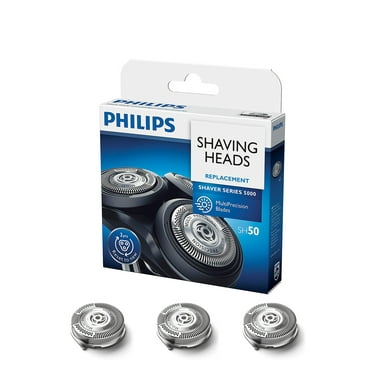 SH50 Replacement Heads for Philips Norelco Series 5000 and PowerTouch& Aqua, 3 Heads