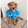 thumbnail image 2 of GHSDFBB Imperméables pour Grands Chiens avec Bande Réfléchissante, Poncho de Pluie pour Chiens, 2 of 6