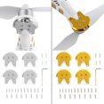 thumbnail image 3 of Gwong Electrónica PROTECTOR DE MONTAJE DE MOTOR DE MOTOR DE AUTAS DE ALUMINIO DE ALUMINIO DE 4 PCS PARA DJI PHANTOM 2/3, 3 of 7