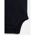 thumbnail image 3 of Wonder Nation Baby Girls' Bodysuit with Short Sleeves, Sizes 0M-24M, 3 of 3