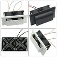 thumbnail image 3 of Eigraketly Universal DC 12V coche RVs ventilación de aire lateral reemplazo vehículo remolque Camper barco techo ventilación extractor Herramientas eléctricas Blanco, 3 of 6