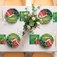 Football Party Plates and Napkins for Super Bowl Soccer Disposable