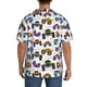 thumbnail image 3 of Fotbe Cartoon Monster Trucks1 Camisa Estampada de Manga Corta para Hombre, Casual de Verano, Estilo Playero, Sin Arrugas-Large, 3 of 5