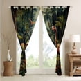 thumbnail image 4 of 3D Dinosaur Curtains & Drapes,Jungle Animal Curtains 30%-50% Blackout Dinosaur Room Decor ,Tropical Palm Leaves Curtains Dino Window Curtain 2 Panels 42"Wx63"L, 4 of 6