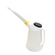 thumbnail image 5 of Jarra de aceite Dispensador de aceite automotriz Resistente con tapa Olla de aceite de 5L con pico vertedor para anillos amarillos, 5 of 8