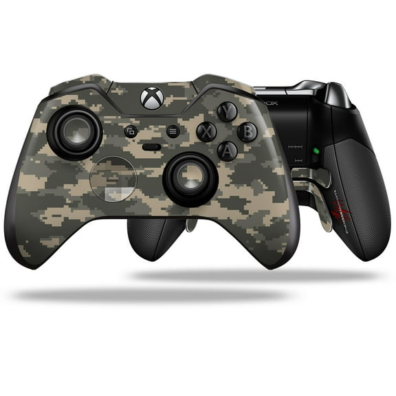 WraptorCamo Digital Combat - Decal Style Skin fits Microsoft XBOX One ELITE Wireless Controller (CONTROLLER NOT INCLUDED) by WraptorSkinz