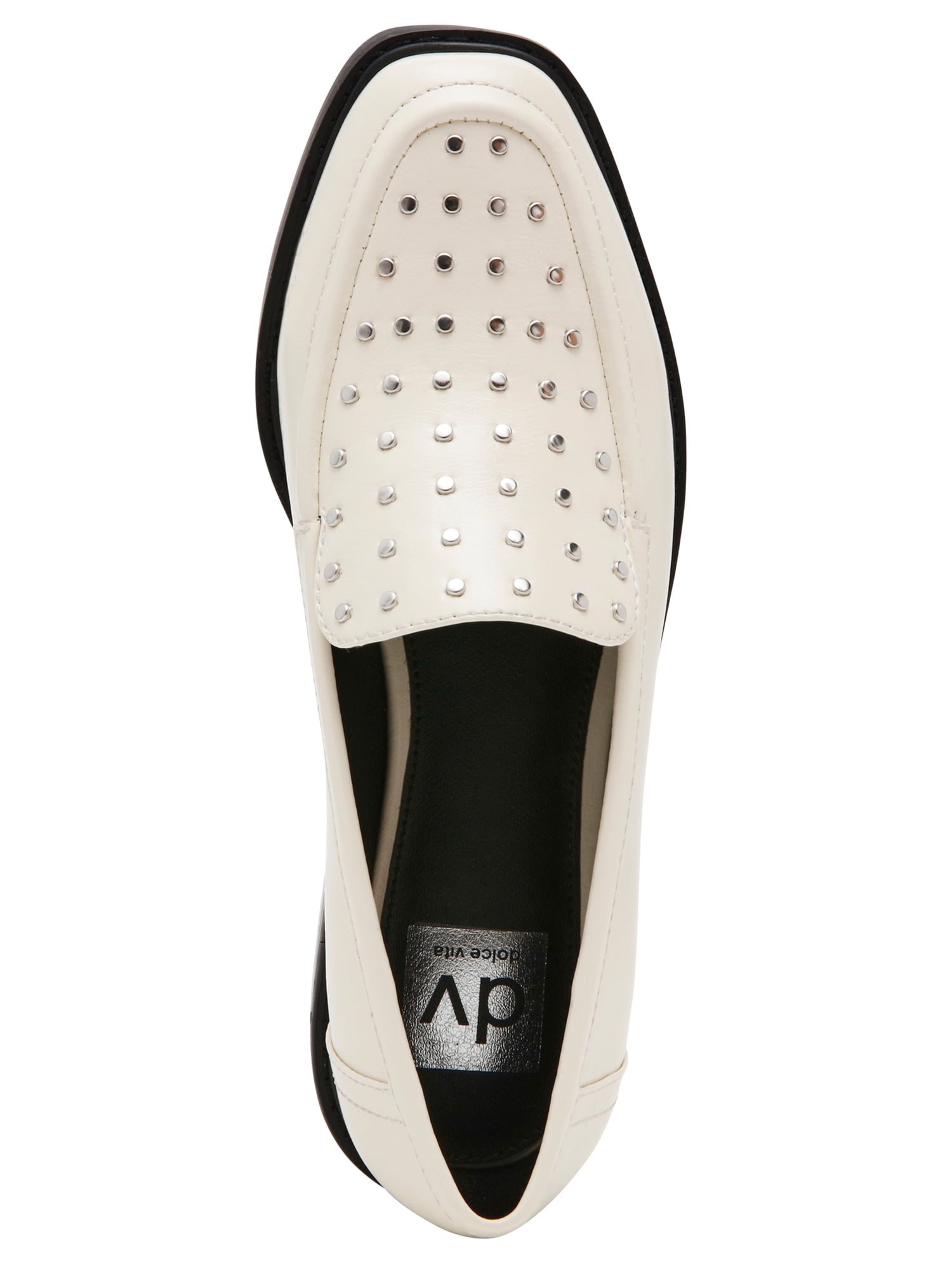 DV Dolce Vita Women's Fran-S Studded Slip On Loafer