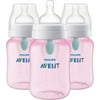 Philips Avent Anti-colic baby bottle with AirFree vent 9oz 3pk pink