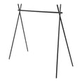 thumbnail image 2 of Trípode para acampar estante de secado portátil a prueba de polvo de uso amplio soporte ligero para parrilla de fogata de aleación de aluminio con bolsa de almacenamiento para ANGGREK Otros, 2 of 8