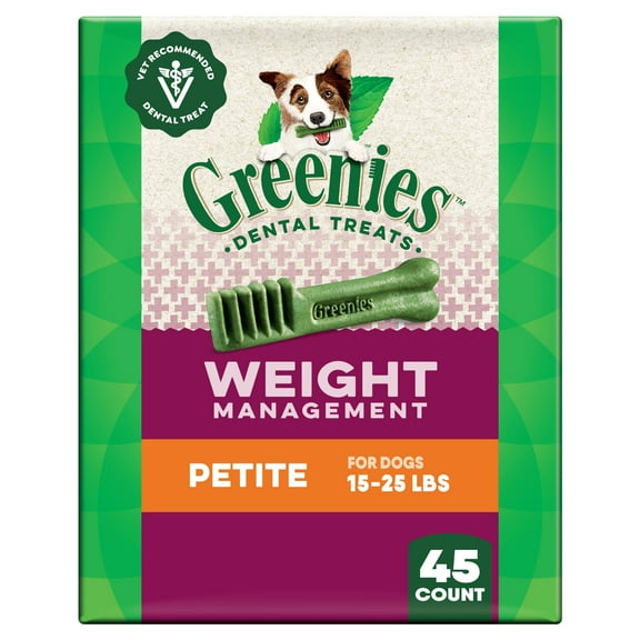 Greenies Adult Natural Dental Dog Treats Large Size, Blueberry Flavor, 12 oz. Pack, 8 Count