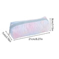 thumbnail image 3 of Colorful Cloth Pencil Pouch for Stationery and Cosmetic Brush Organization - Versatile Makeup Bag and Travel Storage Organizer for Small Items and Accessories - Durable Storage Case, 3 of 7