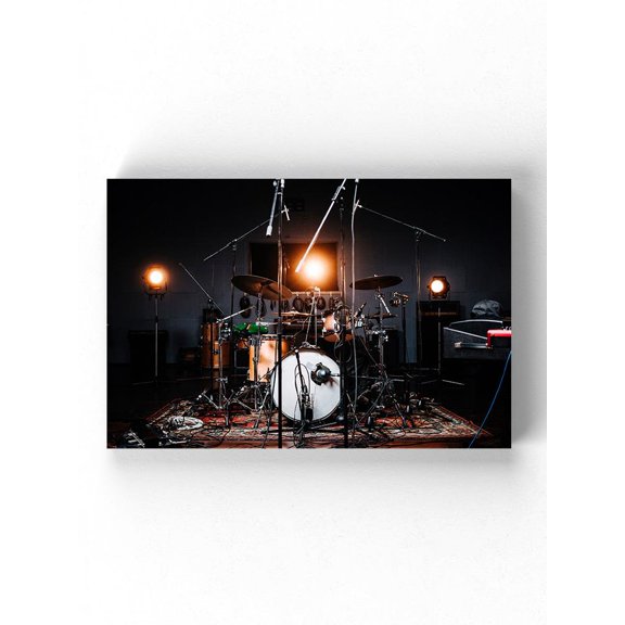 Stage With Instruments Wrapped Canvas  -Image by Shutterstock,