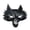 Dark Silver, variant on Adarl Halloween Wolf Mask, Scary Animal Werewolf Half Face Costume Mask, Realistic Face Mask Cosplay Masquerade Accessory