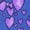 Royal Blue, variant on Inktastic Suicide Prevention Ribbon with Blue and Purple Hearts Boys or Girls Baby T-Shirt