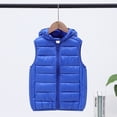 thumbnail image 3 of Kkkded Kids Toddler Girls Boys Puffer Vest Sleeveless Jacket Waistcoat Outwear for Big Little Girls Boys 4-15T, 3 of 6