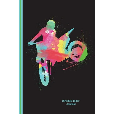 Dirt Bike Rider Journal: Watercolor Motocross, Engineering Journal Notebook Planner 4x4 Quad Ruled Graph Paper, 100 Pages 6 X 9 School Students, Math Teachers (Best Notebook For Engineering Students)