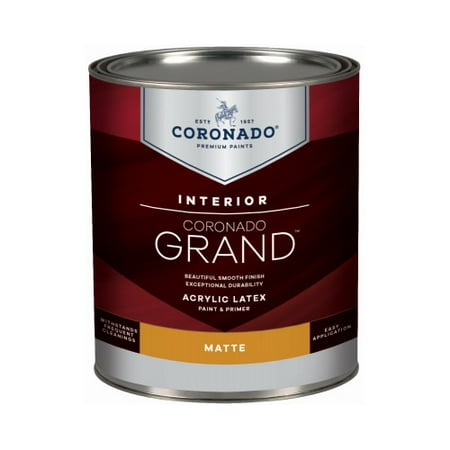 - BENJAMIN MOORE & CO-CORONADO 701.1.4 Grand Quart Matte White Paint