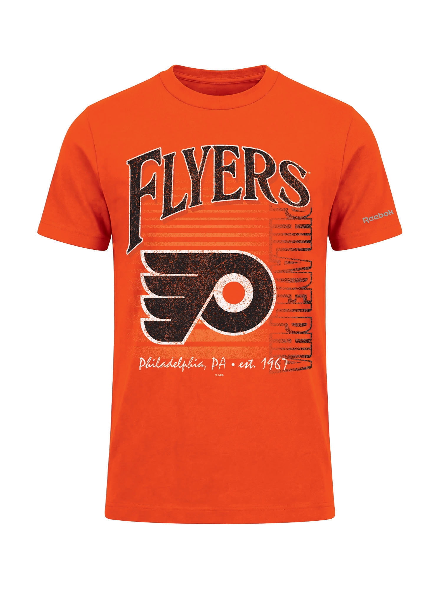 Philadelphia Flyers Reebok Mens Crew Neck Short Sleeve T-Shirt