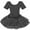 Black, variant on Dancina Girls Skirted Leotard Sparkle Short Sleeve Tutu Ballet Dress