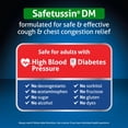 thumbnail image 2 of Jarabe para la tos Safetussin DM Cough + Congestión torácica 240 ml, 2 of 4
