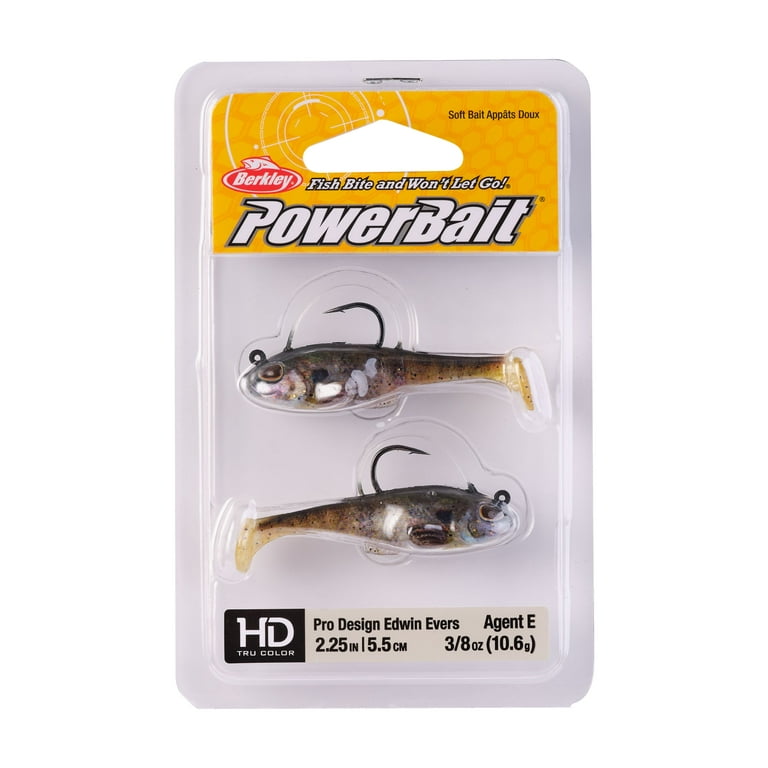 Berkley PowerBait Agent E Fishing Soft Bait 2.25in 3/8oz HD Bluegill