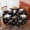 Colorful Keyboard Black, variant on Colorful Keyboard Black Pattern Round Tablecloth 70"x70", Wrinkle Resistant Wipeable Table Cover for Kitchen Dining Room Picnic Patio and Party
