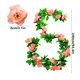 thumbnail image 3 of Corona De Flores Silvestres Artificiales Para Decoración Del Hogar, Interiores Y Exteriores, Arcos De Boda, Porches Y Escaleras. Decoración Para Todo El Año., 3 of 9
