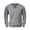 Gray, variant on Sweaters Long Sleeve, V-Neck Knit Tops Autumn Winter V Neck Solid Casual Loose Fitting Pullover Sweater Solid | Officewear for Men Grey M