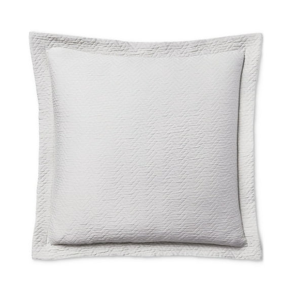 Ralph Lauren SOFT GREY Kaia Matelasse Sham, European