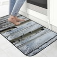 thumbnail image 4 of ONETECH Snow, Branches Square Floor Mat Indoor Outdoor Burlap Felt Front Door Mat 19.68*47.24 in, 4 of 6