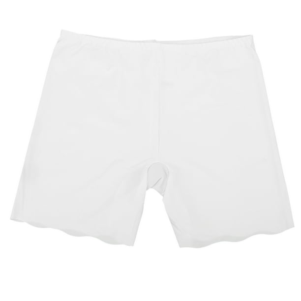 Anti Chafing Shorts for Women High Waist Smooth Slip Short Panties Mesh  Skimmies Under Dress - Beige - C418WM9XT6W