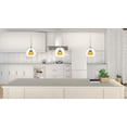 thumbnail image 2 of Cal Lighting Integrated dimmable LED double glass mini pendant light. 6W, 450 lumen, 3000K, 2 of 3