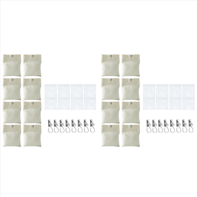 Paquete de 16 Pesas para Cortinas de Exterior, 15 Oz, Bolsas de con Peso para Cortinas de Exterior, Pesas para Cortinas, Pesas Inferiores para Cortinas.