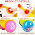 thumbnail image 2 of Baby Toys 6 to 12 Months Musical Press and Go Baby Toys 12-18 Months Baby Girl Gifts Baby Boy Toys Crawling Toys with Light Inflant Toys 6-12 Months Toys 1 Year Old Girls Boys, 2 of 6