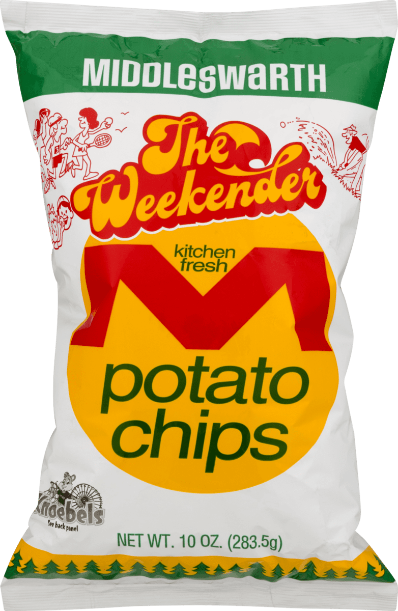 Middleswarth Kitchen Fresh Potato Chips The Weekender 10 Oz. Bag (3
