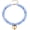 Blue, variant on Colorful Chunky Beaded Necklaces for Women Trendy Boho Beach Summer Statement Necklace Cute Large Heart Pendant Fashion Big Resin Beads Choker Necklace Y2K Vacation Jewelry Gift for Women