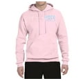 thumbnail image 2 of Wild Bobby, Mermaid Vibes Cute Shimmer | Mens Fashion Hooded Sweatshirt Graphic Hoodie, Light Pink, 3XL, 2 of 3