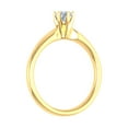 thumbnail image 2 of 1/4 Carat 6-Prong Set Diamond Solitaire Engagement Ring Band in 14K Yellow Gold (Ring Size 10), 2 of 4