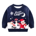 thumbnail image 4 of YTDSCS Chandails de Noël pour Enfants Garçons Filles Chandail Chaud Chandail Tricoté d'Hiver Bébé Doux Col Rond 2-8T, 4 of 7