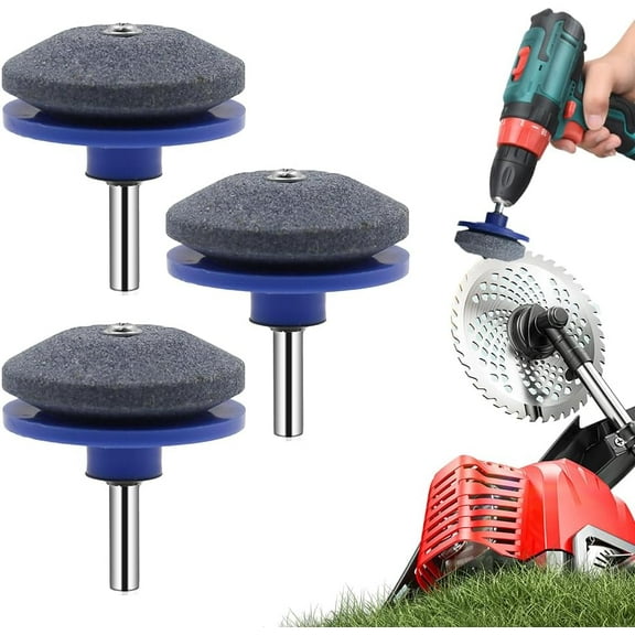 Lawnmower Dull Blade Sharpener, 2025 New Lawn Mower Blade Sharpener Tool for Garden, Universal Blade Sharpeners for Lawn Mowers for Any Power Drill Hand Drill