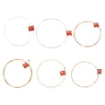 thumbnail image 1 of HORIALENCE 6Pcs Durable Guitar Strings Easy to Use Folk Guitar Replacement Strings, 1 of 8