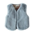 thumbnail image 4 of WOYY Big Girls Reversible Vest Winter Warm Sleeveless Jacket, Sizes 11-12, 4 of 4
