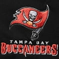 thumbnail image 4 of Men's Dunbrooke Black Tampa Bay Buccaneers Craftsman Thermal-Lined Full-Zip Hoodie, 4 of 4