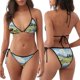 thumbnail image 3 of Fotbe Pasture Cow Traje de Baño para Mujer de Dos Piezas – Bikini Sexy de Tirantes Tipo Halter con Diseño Triangular, 3 of 6