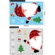 thumbnail image 2 of Pegatinas de ventana de Navidad Pegatinas de ventana de gnomo de Navidad 6 hojas Pegatinas de ventana de Navidad Pegatinas de ventana de vidrio de copo de nieve de Navidad Decoraciones de Papá Noel P JAMW Sencillez, 2 of 5