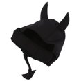 thumbnail image 4 of DEWIN Cute Cartoon Animal Swimming Cap Buceo Sombrero con Correa para la Barbilla para Surf Buceo Negro, 4 of 5