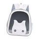 thumbnail image 2 of Mochila para perros, mochila de senderismo para mascotas, para perros pequeños, medianos y gatos, portátil blanco, 2 of 9