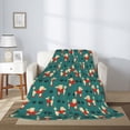 thumbnail image 2 of Sikiie Cartoon Poodle Dog Cozy Flannel Fleece Throw Blanket: Lightweight & Thick for All Seasons - Perfect for Women, Men, & Kids"60"x50", 2 of 6
