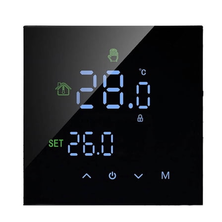 Tuya Smart WiFi Floor Water Heating Wall Boiler Thermostat Programmable Voice Control Backlight Adjustable A